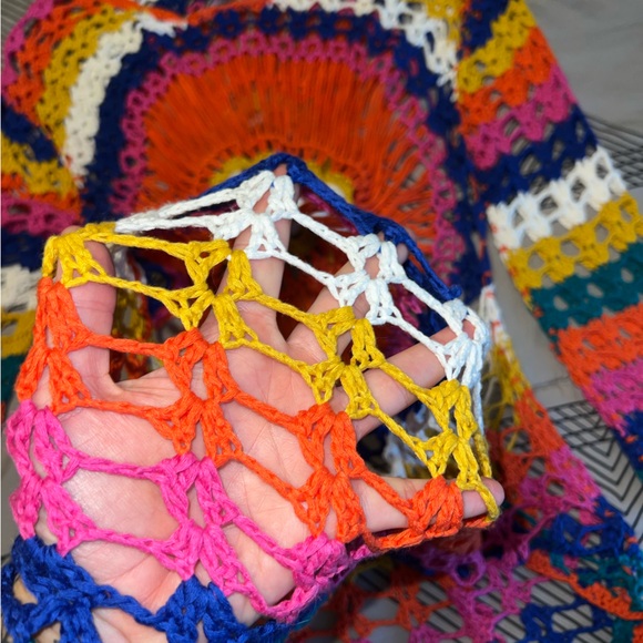 Crochet Detail Cover-Up - Picture 3 of 5